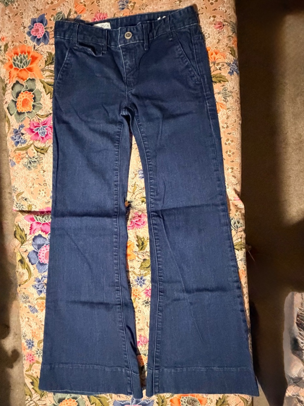 Gap 1969 25/0 petite modern trouser dark wash